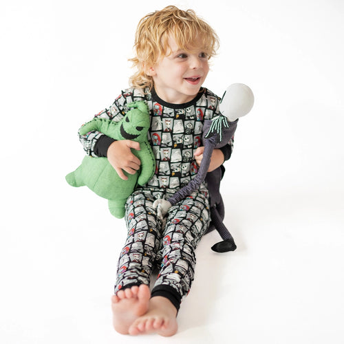 King of Halloween Town Kids Bamboo Two-Piece Pajama Set