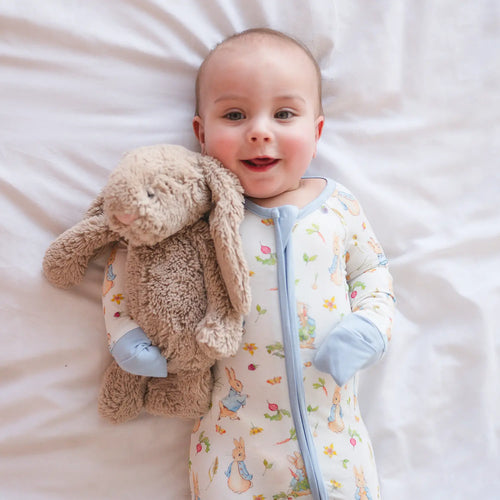 Zipper Romper Pajamas