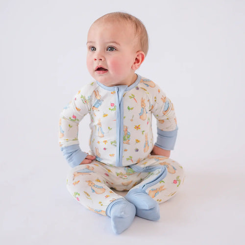 Zipper Romper Pajamas