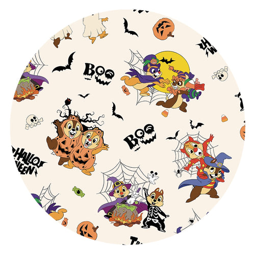 Halloween Magic Squirrel Bamboo Family Matching Pajamas