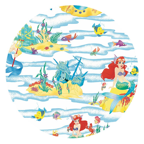 Mermaid Friends Ocean Life Baby Bamboo Zipper Romper Pajamas