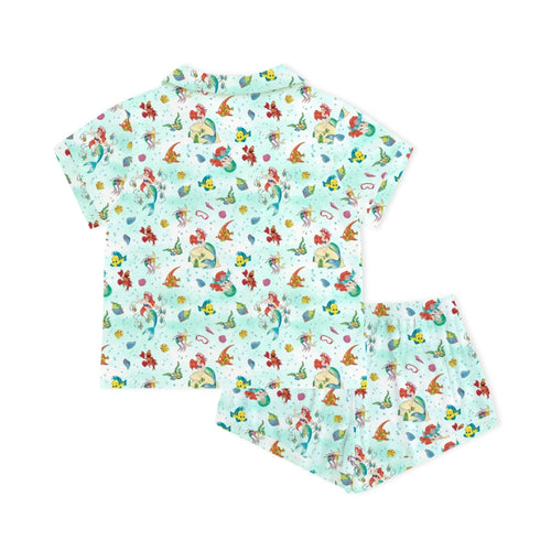 Mermaid Ocean Life Bamboo Family Matching Pajamas