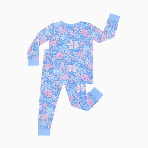 سباق Car Cartoon Kids Bamboo Short Pajama Set
