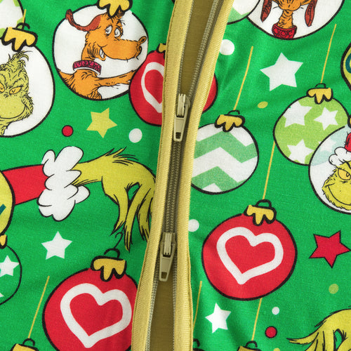 Christmas Sale Green Guy Heart Bamboo Red Zippy