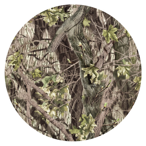 Green Timber Ridge Camo Bamboo Zipper Romper Pajamas