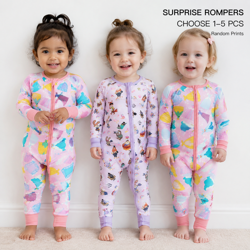 Girls' Bamboo Zipper Pajama Mystery Box