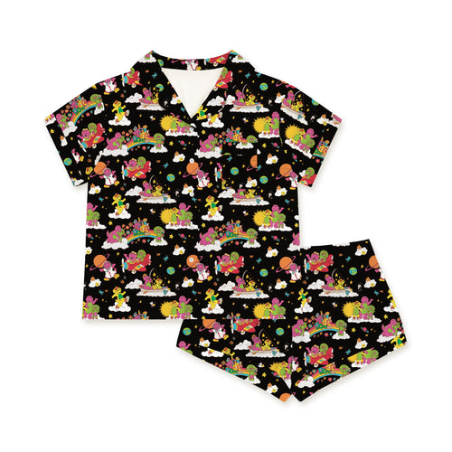 Tyrannosaurus Rex And Friends Bamboo Family Matching Pajamas