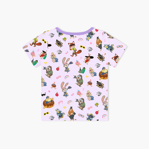 Crazy Zoo Kids Bamboo Short Top T-shirt