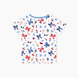 سباق Car Cartoon Kids Bamboo Short Pajama Set