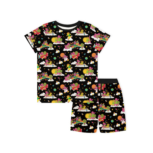 Tyrannosaurus Rex And Friends Bamboo Family Matching Pajamas