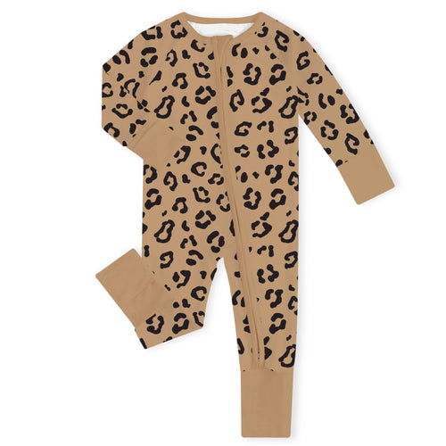 Wild Sweetness Bamboo Zipper Romper Pajamas