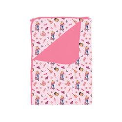 Pink Cowgirl Dreams Bamboo Blanket