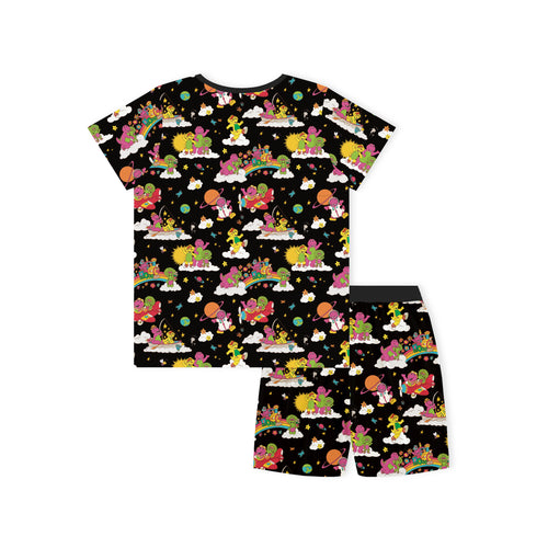 Tyrannosaurus Rex And Friends Bamboo Family Matching Pajamas