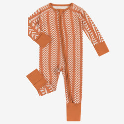 linellae Pattern Baby Convertible Bamboo Zippy Pajama