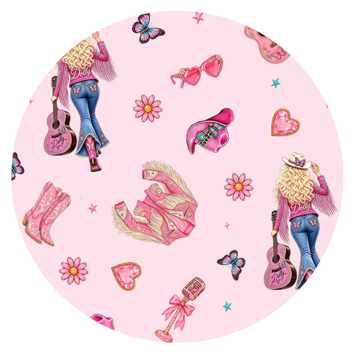 Pink Cowgirl Dreams Bamboo Zipper Romper Pajamas