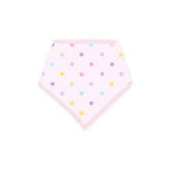 Pastel Dot Dreams Bamboo Baby Bib