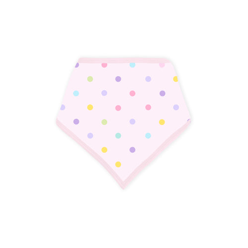 Pastel Dot Dreams Bamboo Baby Bib