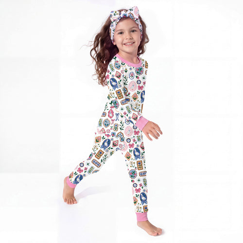 Vintage Goose Gallery Kids Bamboo Two-Piece Pajama Set
