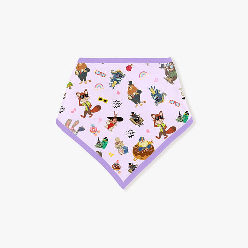 Crazy Zoo Bamboo Baby Bib