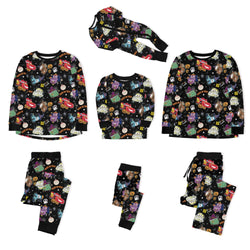 Halloween Car Pumpkin Bamboo Family Matching Pajamas