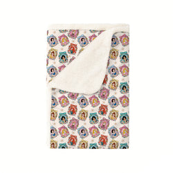 Pink Princess Royal Bow Bamboo Blanket