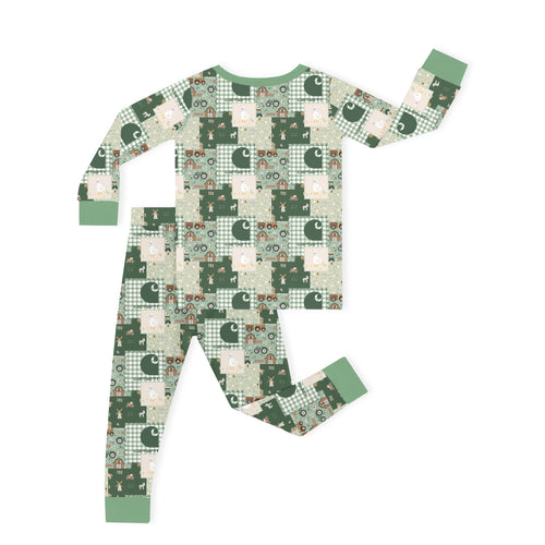 Heritage Farmstead Kids Bamboo Two-Piece Pajama Set