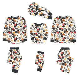 Smiley Car Parade Bamboo Family Matching Pajamas
