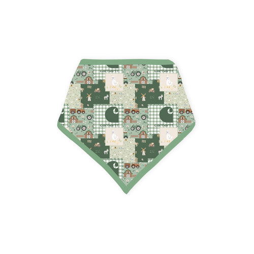 Coquette Forest Camo Bamboo Baby Bib