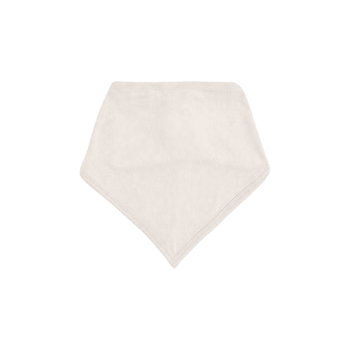Oat Milk Solid Bamboo Baby Bib