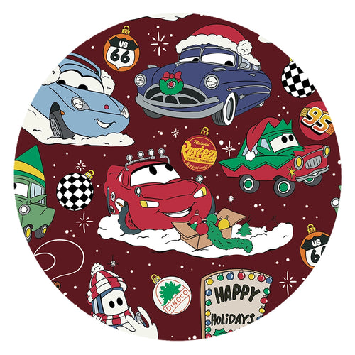 سباق Car Cartoon Kids Bamboo Short Pajama Set