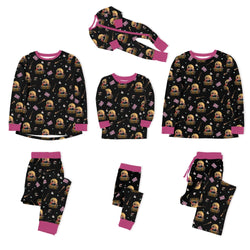 Halloween Witch Sisters Magic Book Bamboo Family Matching Pajamas