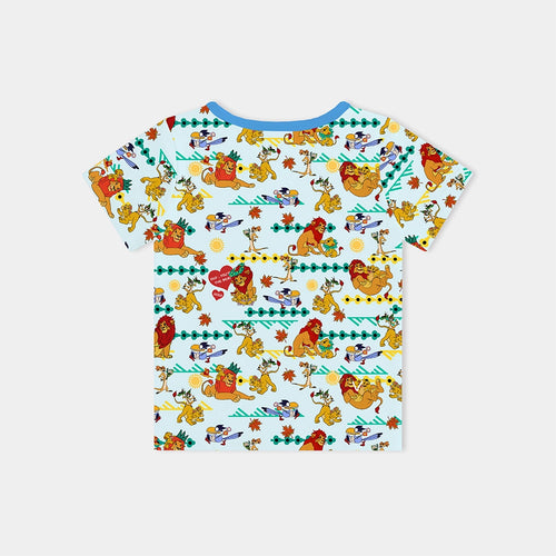 سباق Car Cartoon Kids Bamboo Short Pajama Set