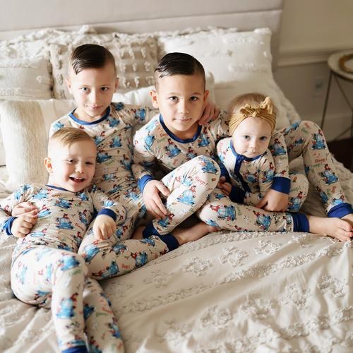 FancyPrince Animal Cargo Truck Farm Two-Piece Pajama Set