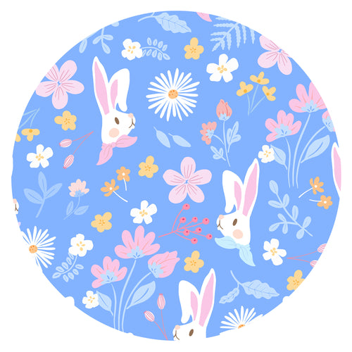 Garden Bunny Blossom Kids Bamboo Two-Piece Pajama Set