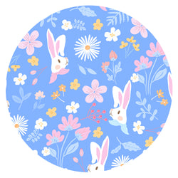 Garden Bunny Blossom Bamboo Baby Bib
