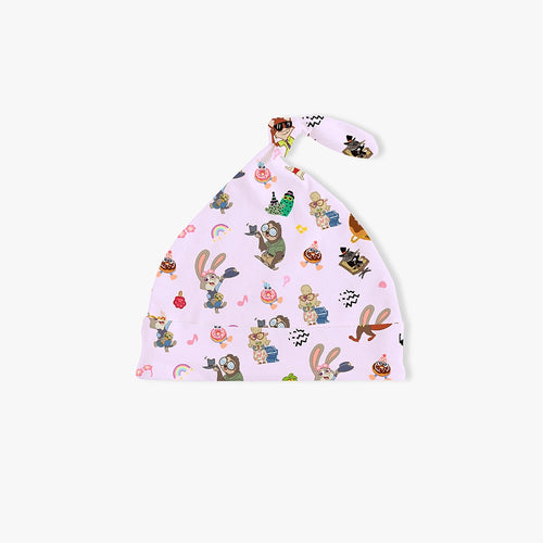 Crazy Zoo Knotted Cap