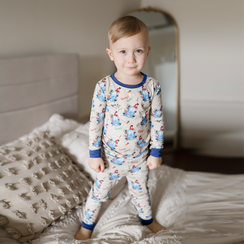 FancyPrince Animal Cargo Truck Farm Two-Piece Pajama Set