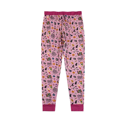 Bear's & Mother's Bear Purple Bamboo Family مطابقة البيجامات