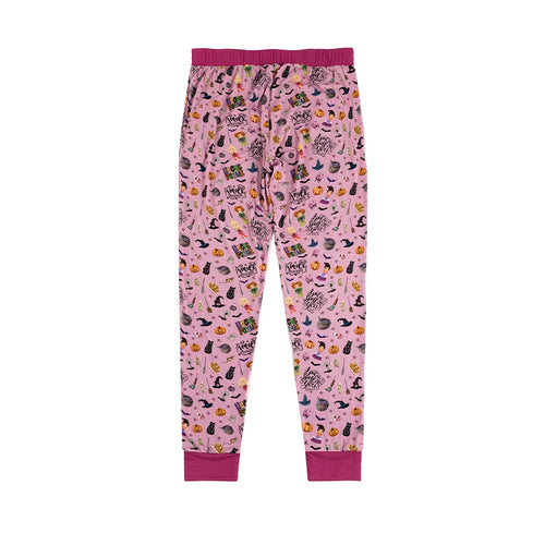 Bear's & Mother's Bear Purple Bamboo Family مطابقة البيجامات