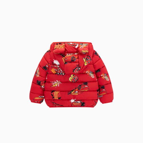 Red Racing Car Graffiti Baby Bear Jacket Coat