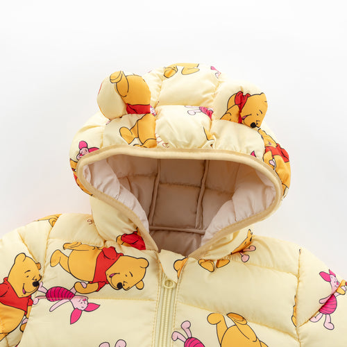 Yellow Bear and Pink Pig Baby Bear Jacket Coat