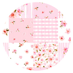 Sweet Floral Quilt Bamboo Blanket