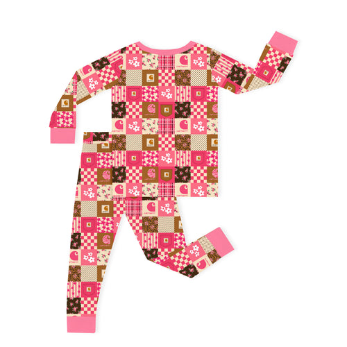 Sweet Utility Blossom Kids Bamboo Two-Piece Pajama Set