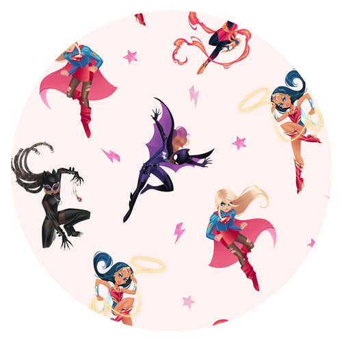 Superhero Girls Power Dreams Kids Bamboo Short Two-Piece Pajama Set