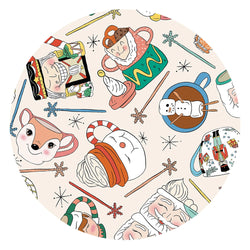 Christmas Mug Print Bamboo Family Matching Pajamas