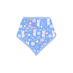 Garden Bunny Blossom Bamboo Baby Bib