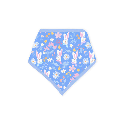 Garden Bunny Blossom Bamboo Baby Bib