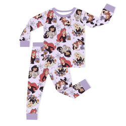 سباق Car Cartoon Kids Bamboo Short Pajama Set