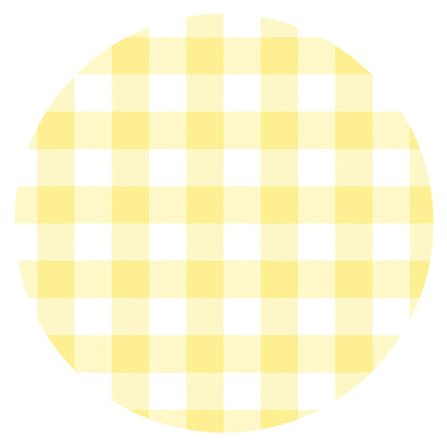 Classic Sunshine Gingham Yellow Bamboo Zipper Romper Pajamas