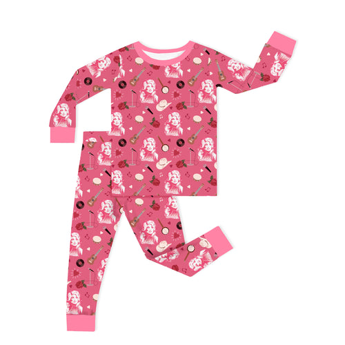 Nashville Songbird Kids Bamboo Two-Piece Pajama Set